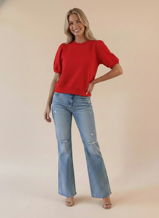 Scarlett Shortsleeved Sweatshirt