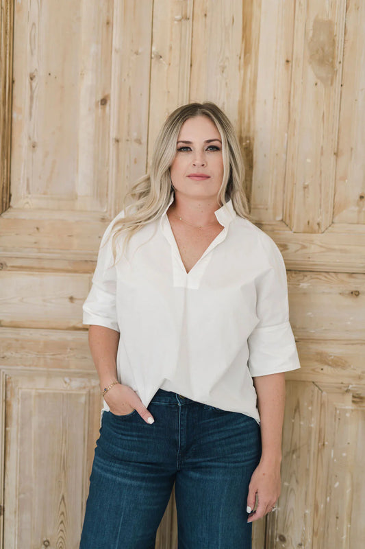 The Charlie Top - Ivory