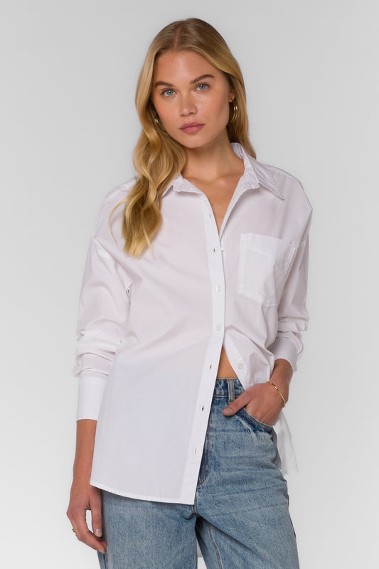 Waylon Long Sleeve - White