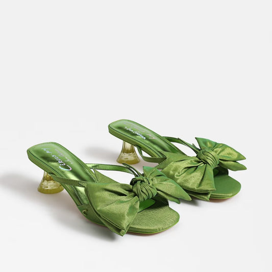 Natalia Kitten Heel - Key Lime