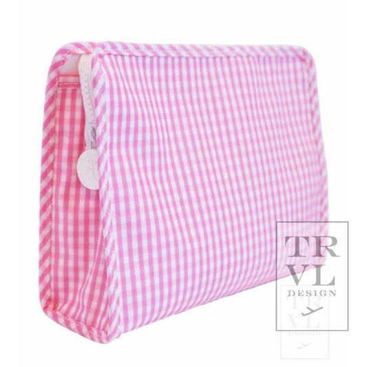 Gingham Pink - Roadie Large