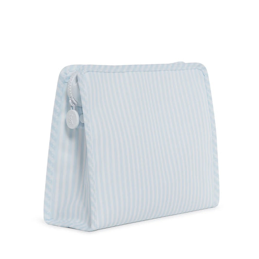 Roadie Large Pouch - Pimlico Stripe Chambray