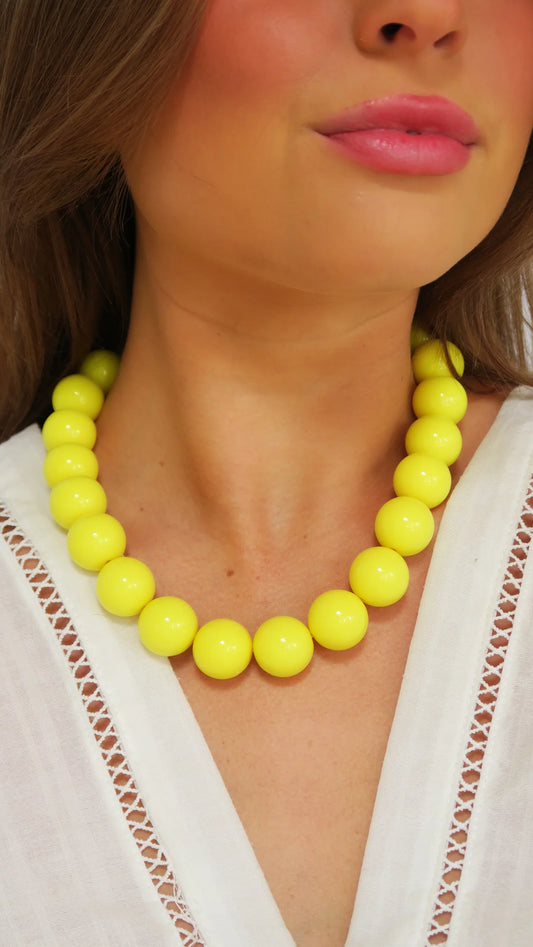 Barbados Collar - Butter Yellow