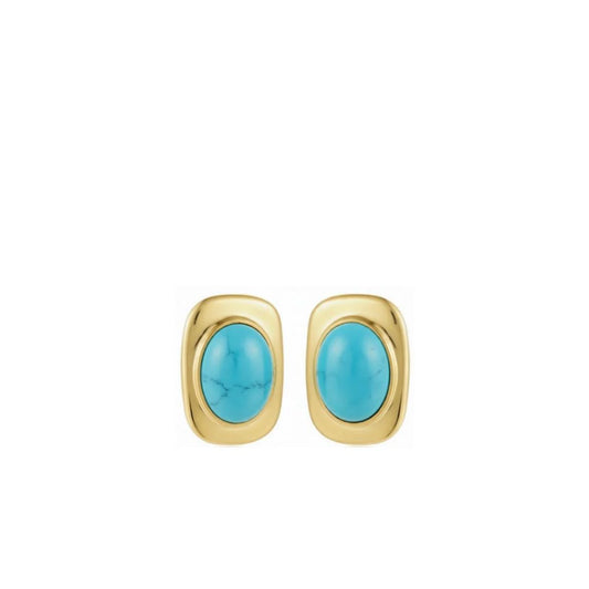 Naomi Earrings - Turquoise