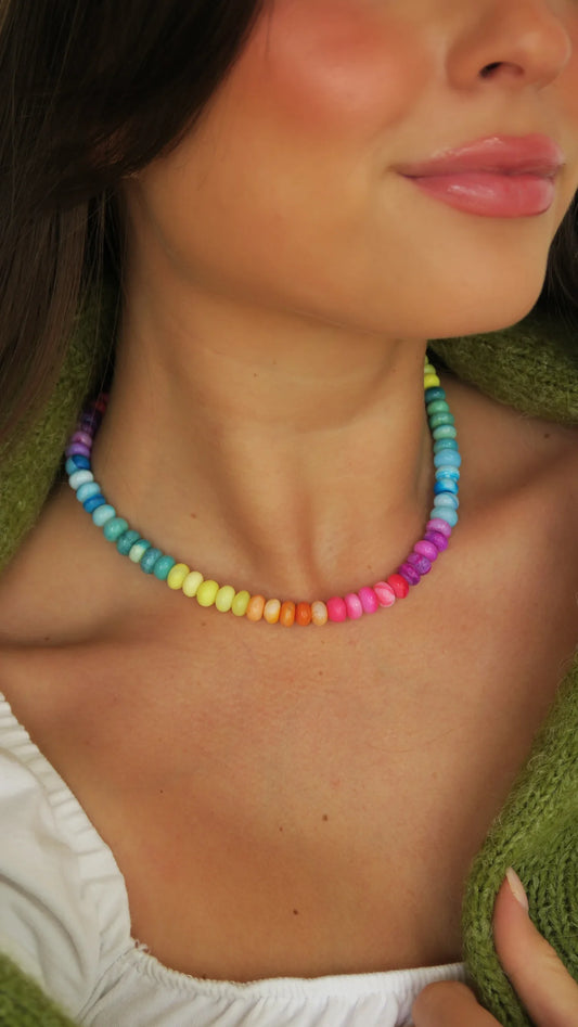 Rainbow Candy Collar