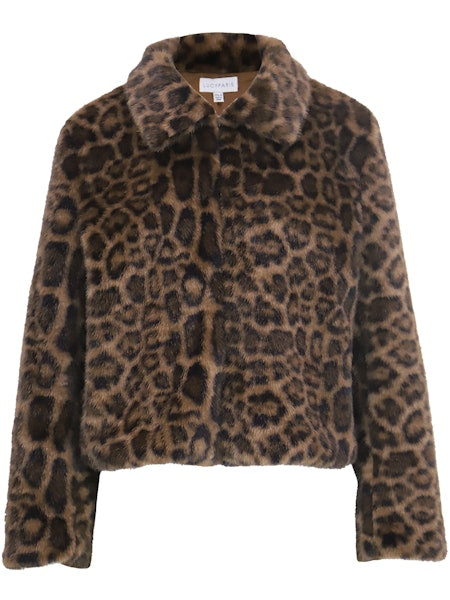 Bambi Faux Fur Leopard Jacket