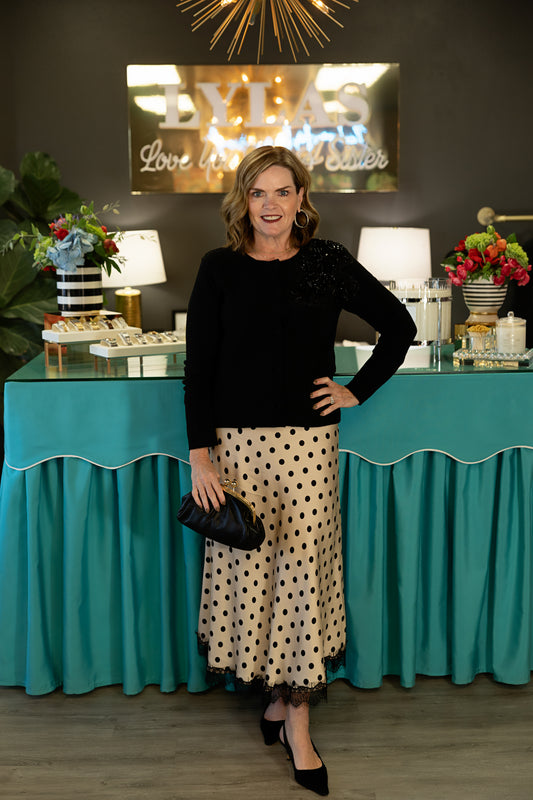 Tatum Dot Skirt