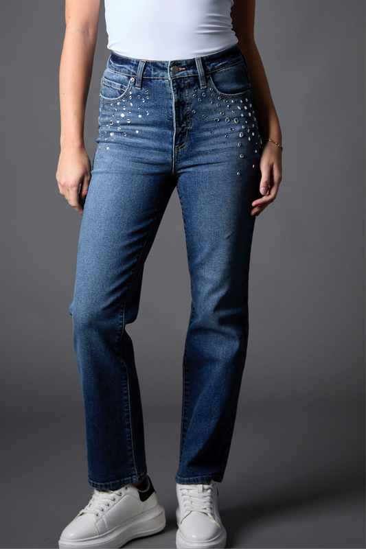 Teresa Hi Rise Recycled Denim