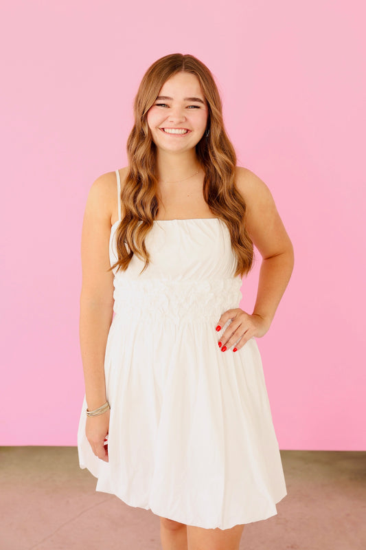 Bethany Dress - White