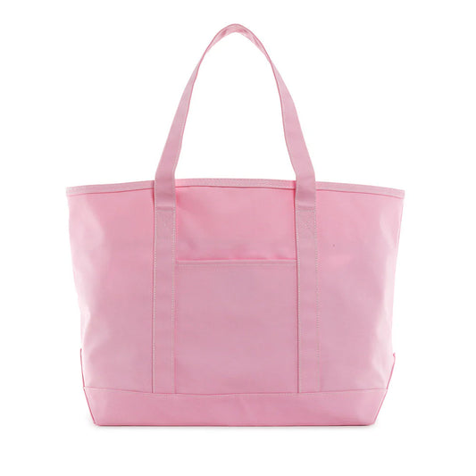 Peony Pink Maxi Tote - Coated Canvas
