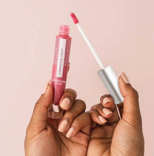 Vitamin Glaze Oil-Infused Lip Gloss - Primrose Pink