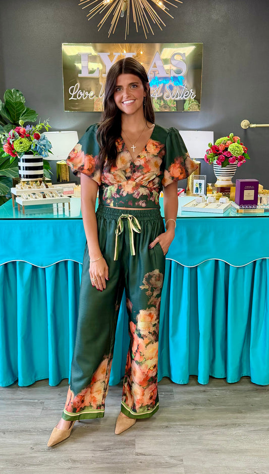 Emel Floral Set