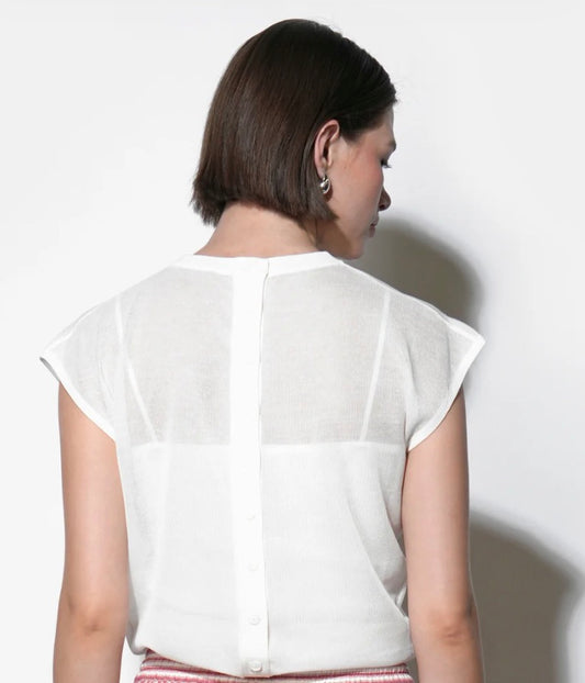 Natalia Sheer Bubble Top