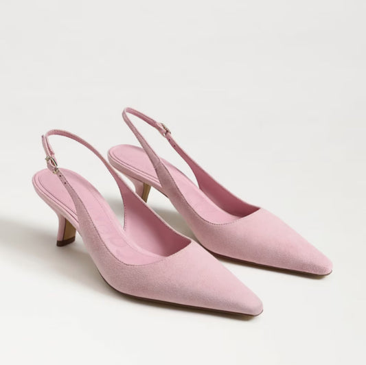 Pink Suede Bianca Sling