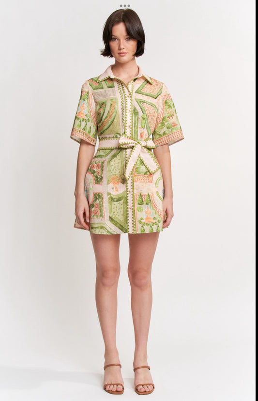 Saroyan Mini Shirt Dress