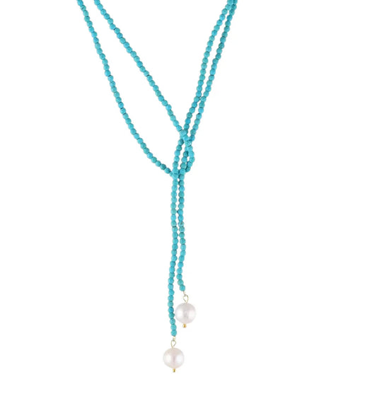 Turquoise Wrap Necklace