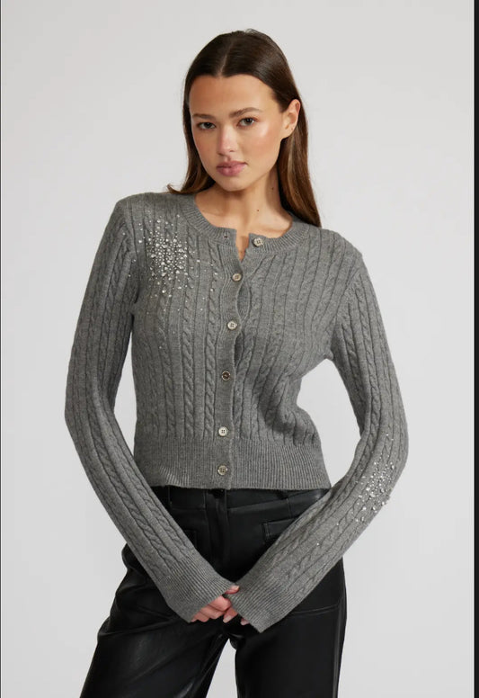 Elton Crystal Cardigan