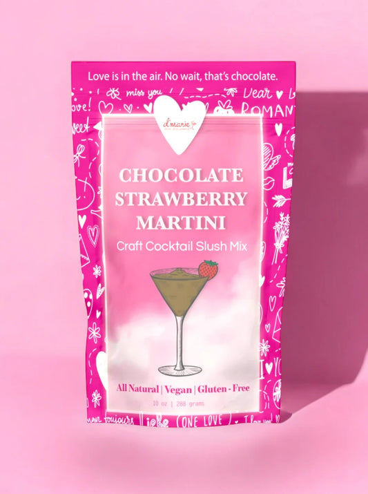 d’Marie Cocktail Mixes: Chocolate Strawberry Martini
