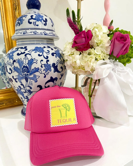 Pass The Tequila Trucker Hat