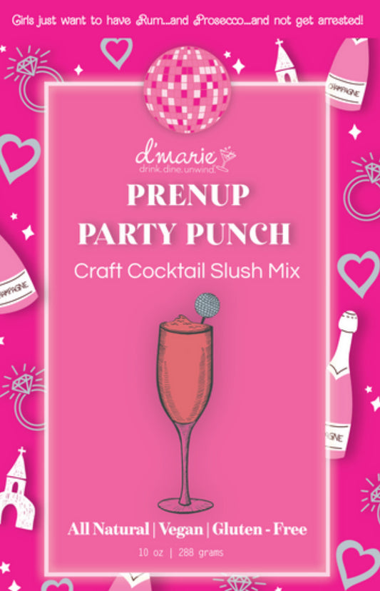 D’Marie Cocktail Mixes: Prenup Party Punch