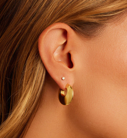 Gorjana Paseo Arc Hoops