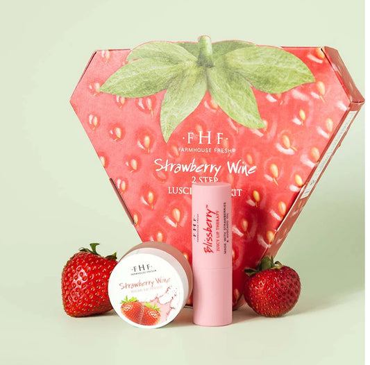 Strawberry Wine 2-Step Luscious Lip Kit