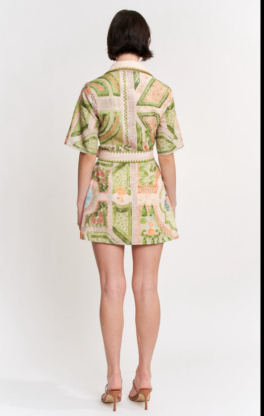 Saroyan Mini Shirt Dress