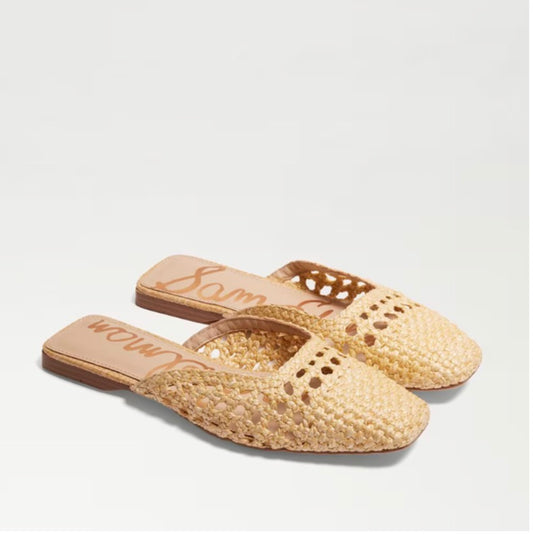 Nola Raffia Weave Mule