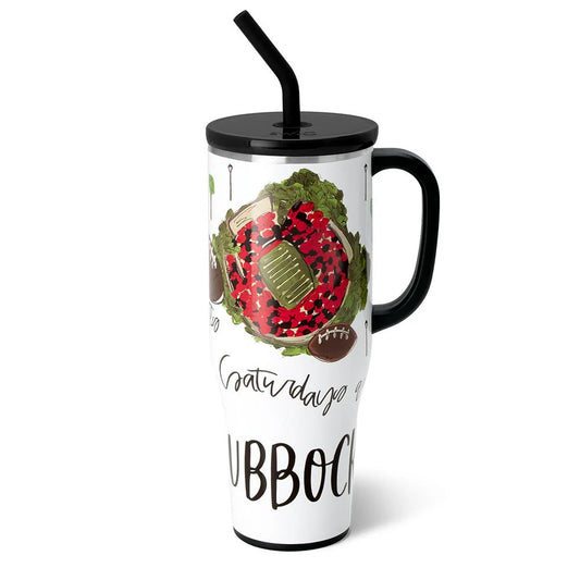 Saturdays in Lubbock Mega Mug