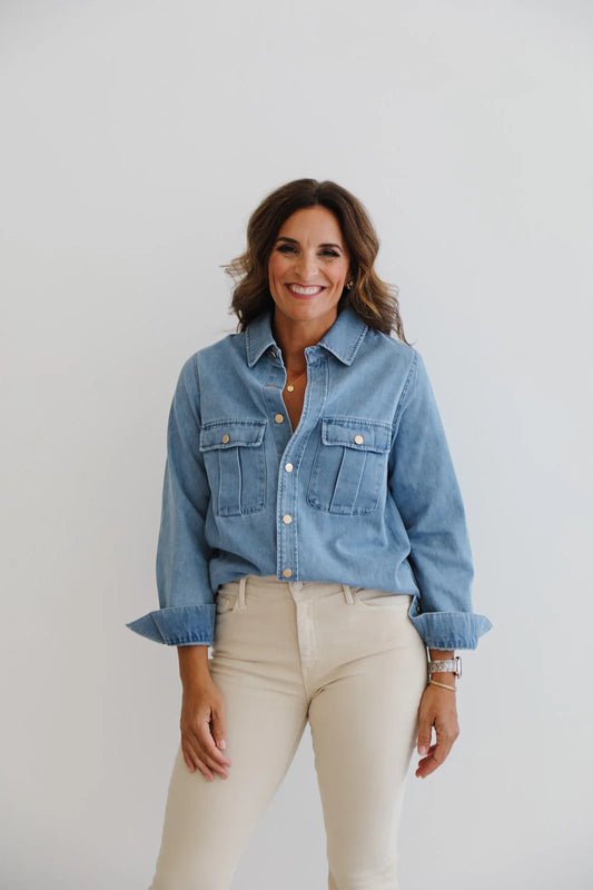 The Birdie Denim Shirt