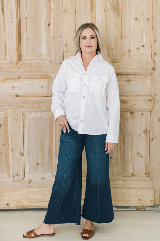 Goldie Shirt - White