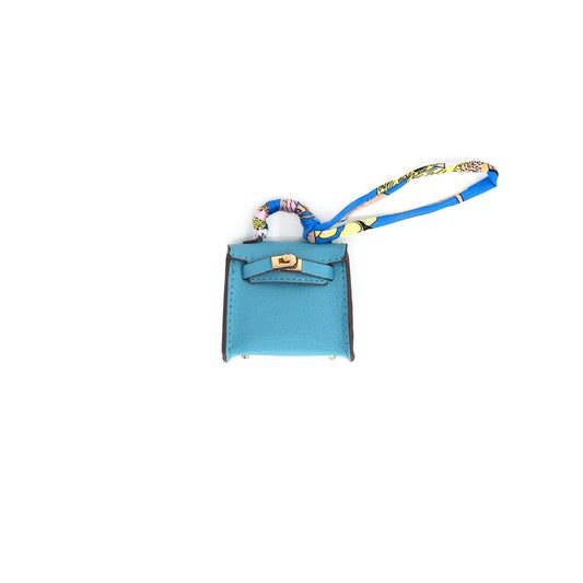 Charm Bag - Blue