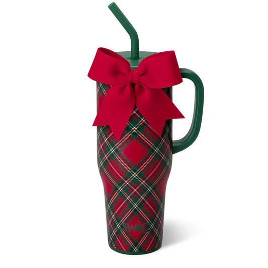 Christmas Plaid Swig