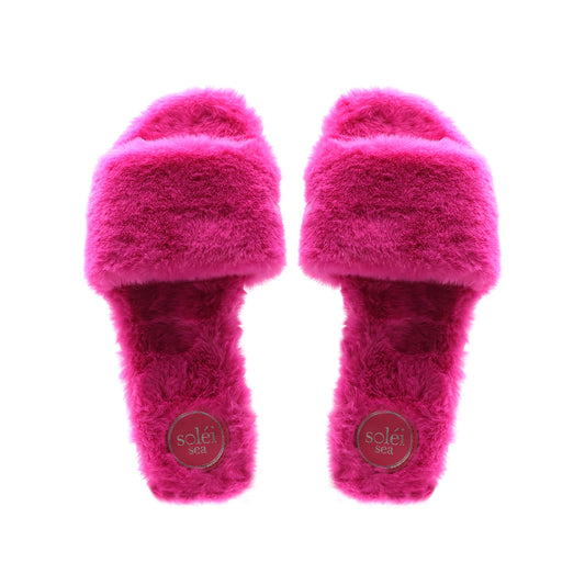 Averie Slipper - Hot Pink