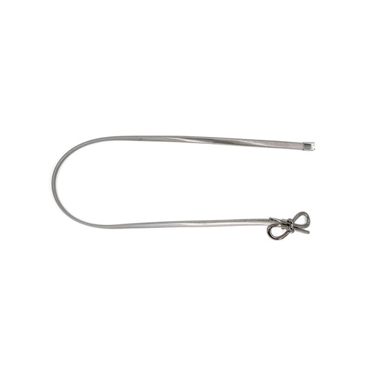 Bow Belt - Pewter