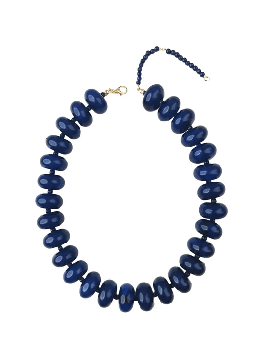 Harbor Navy Necklace