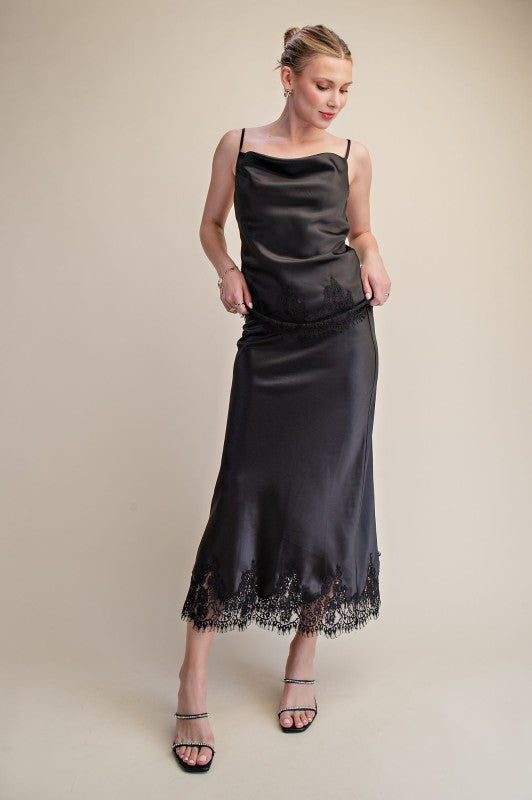 Scarlett Satin Skirt