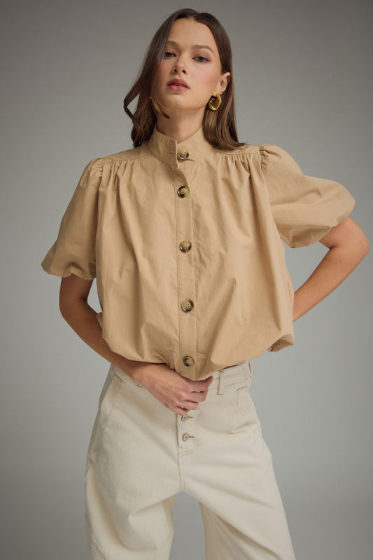 Ava Top Latte
