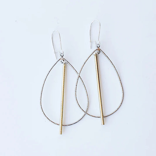 Double Bail Hoop Earrings