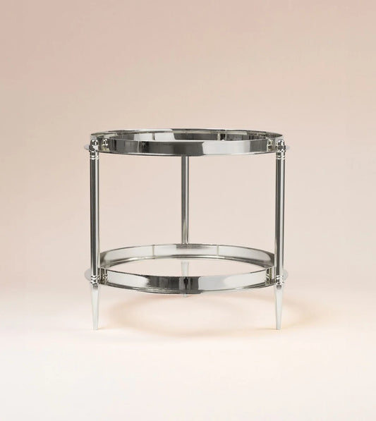 Silver Big Ass Candle Holder