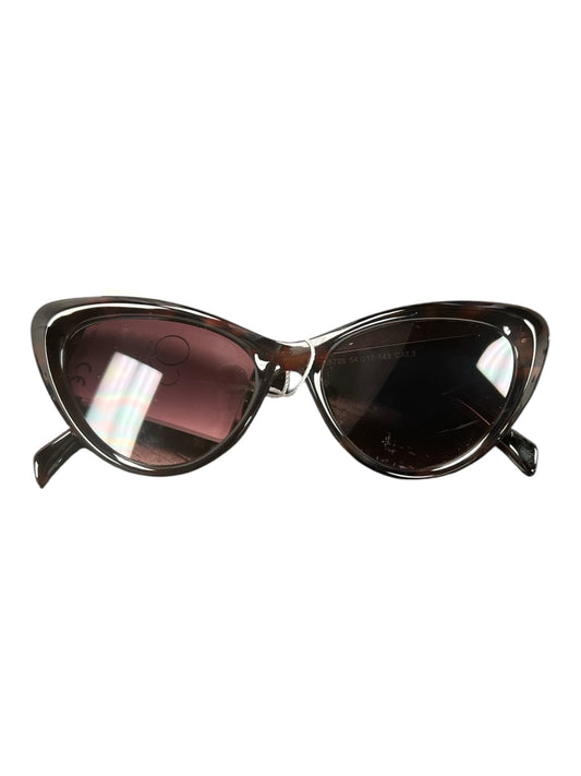 Brown Cat Eye Sunglasses