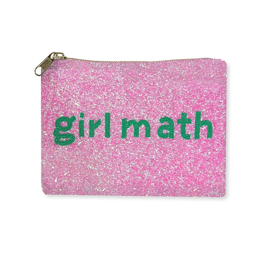 Toss Designs - Beaded Bag - Girl Math