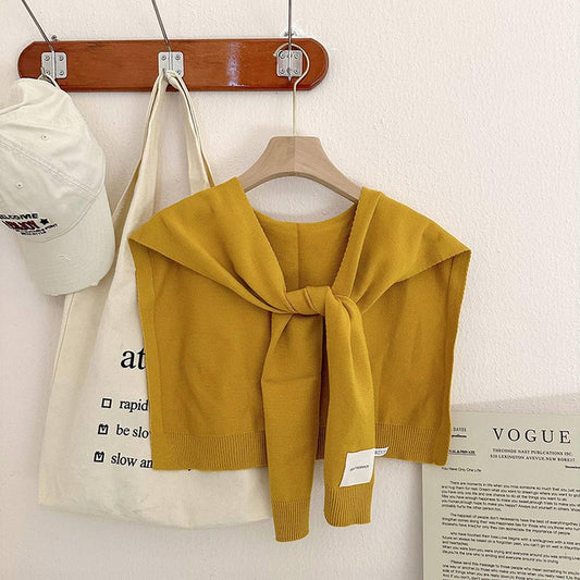 Knit Shawl - TURMERIC