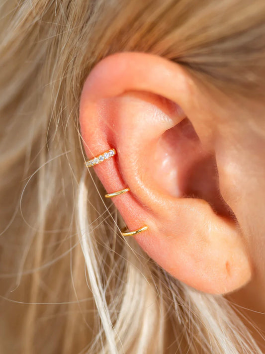 3 Hoop Ear Cuff