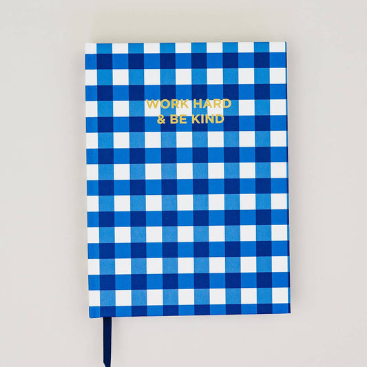 Taylor Elliott Designs - Gingham/Stars Notebook