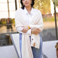 Blush Cashmere Scarf/ Wrap