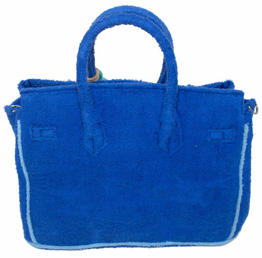 PRE ORDER Seaside Terry Tote - Colbalt Small