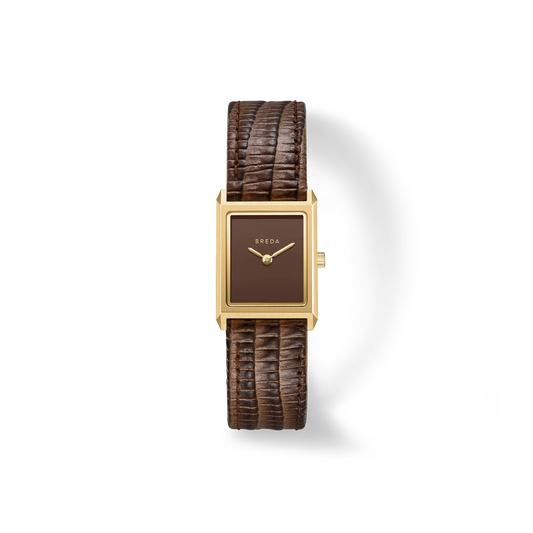 BREDA Virgil Lizard - Brown/Gold