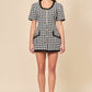 Black Gingham Dress