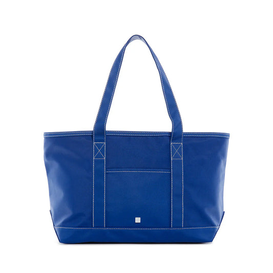 Medium Tote Coated Canvas - Blue Bell